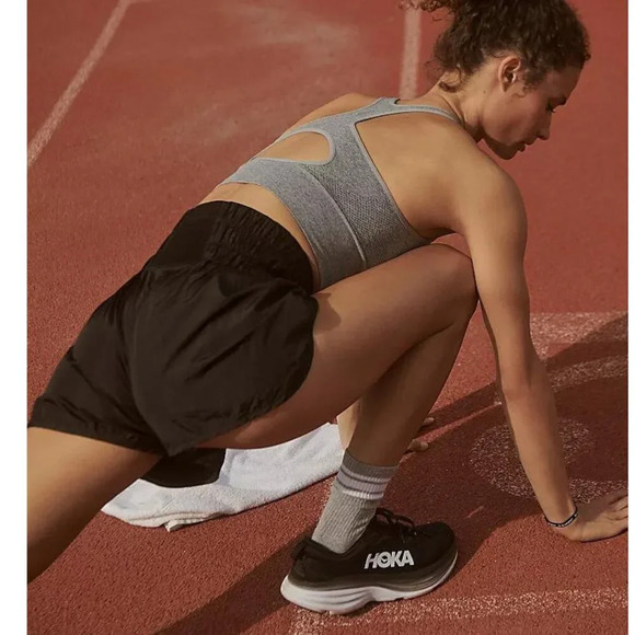 Free People FP Movement Black The Way Home Workout Athletic Shorts 27423 - Picture 2 of 10